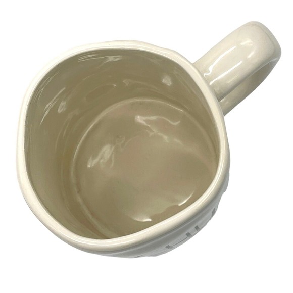 Rae Dunn Pottery CHUG Ceramic 16 oz Mug Cup Big M Older Magenta HTF Rare - Picture 9 of 11